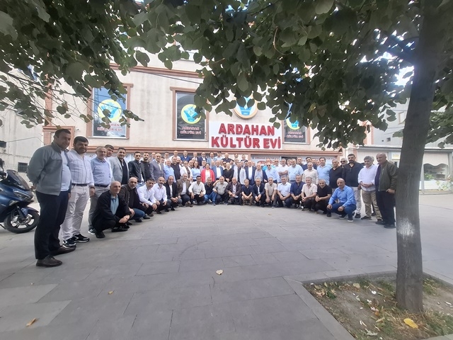 Ardahan Dernekleri Kültür evinde bir araya geldi
