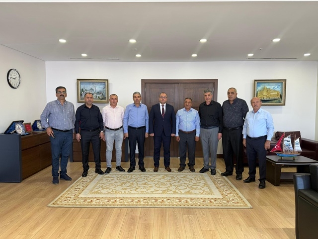 Minibüscüler Kooperatifi’nden Kaymakam Çobanoğlu’na ziyaret