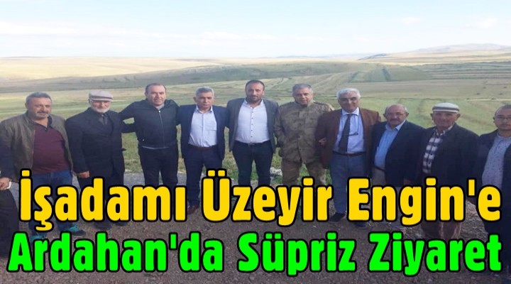 İşadamı Üzeyir Engin’e Üst Düzey Yöneticilerden Süpriz ziyaret