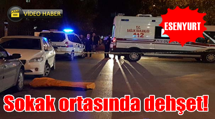 Esenyurt'ta sokak ortasında dehşet!