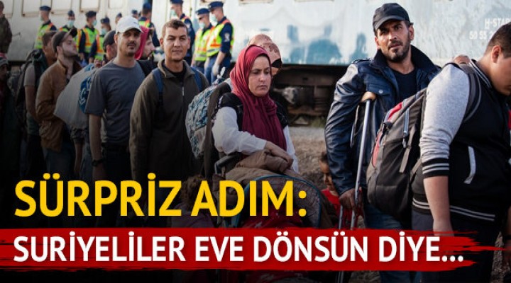 Suriyeli mülteciler için yeni adım