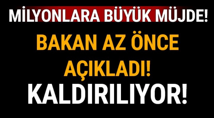 Adil kullanım kotası 2019'da kaldırılacak