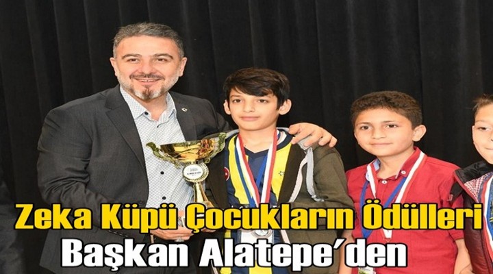 Esenyurt’ta zeka küpü çocukların ödülleri Alatepe'den