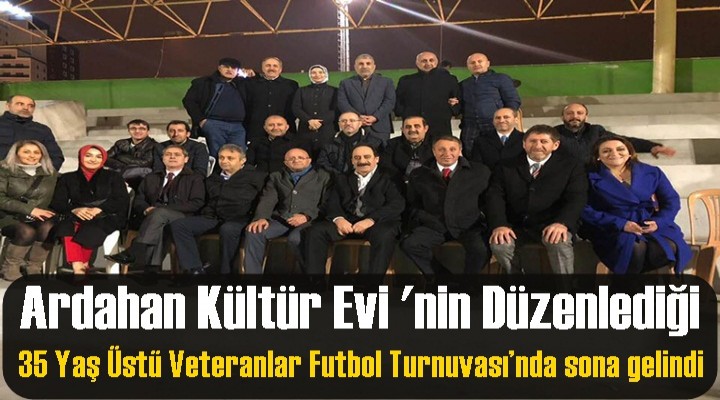 35 Yaş Üstü Veteranlar Futbol Turnuvası’nda sona gelindi