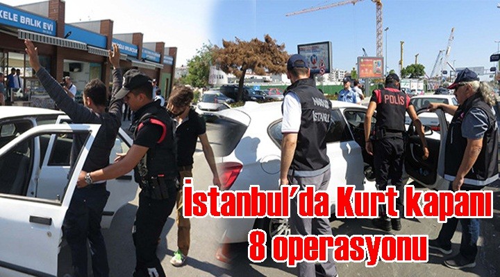 İstanbul'da Kurt kapanı 8 operasyonu