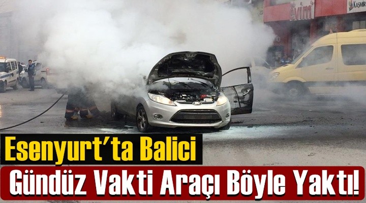 Gündüz Vakti Araç Kundakladı!
