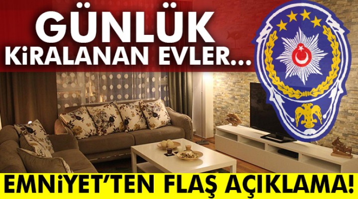 Günlük kiralanan evler..