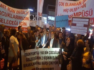 CHP Esenyurt 25 Dönüm Arsa için Basın Açıklaması yaptı