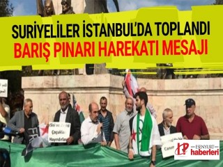 Suriyeliler İstanbul'da toplandı!