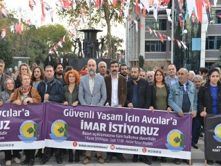 Avcılar'da imar için eylem