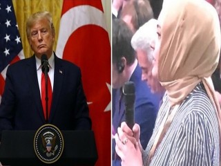 Trump’tan Hilal Kaplan’a: Gazeteci olduğunuza emin misiniz?