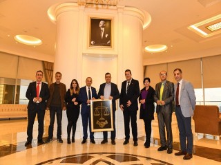 Adalet Birlik Partisi’nden Başkan Bozkurt’ta ziyaret