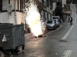 Esenyurt'ta yeraltı kablolarında patlama