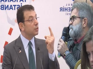 ''Muhalefet lideri gibi davranıyorsunuz'' diyen gazeteciye İmamoğlu'nun yanıtı alkış aldı