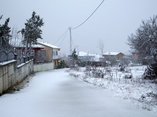 Silivri'de kar yağışı başladı