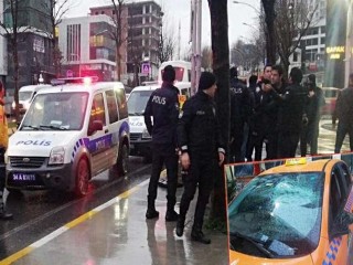 Esenyurt’ta taksiciler birbirine girdi, ortalık karıştı!
