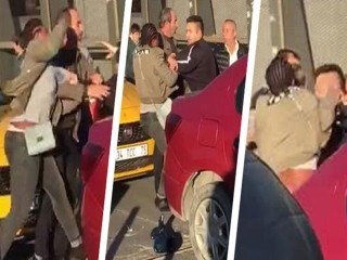 Esenyurt’ta Nijeryalı kadın, taksiciyi dövdü!