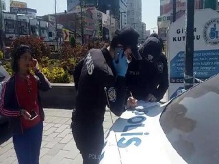 Esenyurt'ta maskesiz dolaşan kadına 3 bin 150 TL ceza