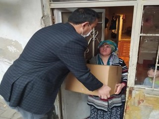 Muhtar Murat Cambaz; İhtiyaç Sahiplerini Mutlu Etti