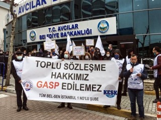 Avcılar Belediyesi işçileri grev kararı aldı!