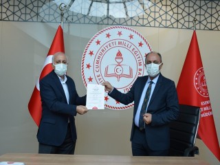 Belma Barut İlkokulu Temiz Belgesi aldı