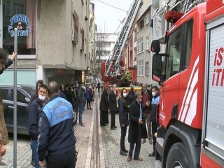 Esenyurt'ta yangın paniği! 7 kişi kurtarıldı