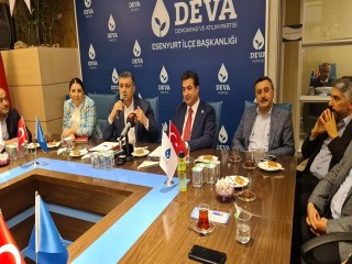 Başkan Bozkurt: “DEVA Partisinin insanlara derman olmasını diliyorum”