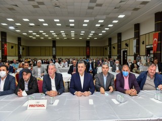 Başkan Bozkurt, Minibüsçüler Kooperatifi kongresine katıldı