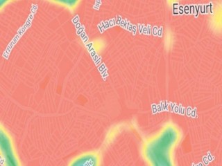 İstanbul’da birçok ilçe kırmızıya döndü: Esenyurt, Avcılar, Fatih, Esenler, ve Bağcılar zirvede