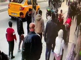 Esenyurt’ta Dolandırıcı kadınlar esnafa kaldırım taşıyla saldırdı