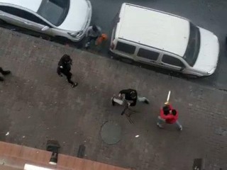 Esenyurt'ta testereli sandalyeli kavga