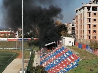 Silivri'de statta çıkan yangın korkuttu