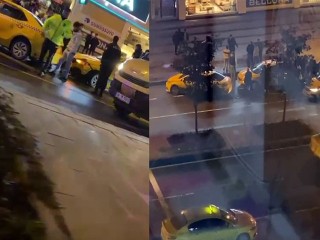 Esenyurt'ta taksici ölümden döndü!