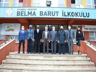 Kaymakam Karagül‘den Belma Barut İlkokuluna Ziyaret