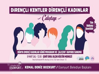Esenyurt Belediyesi'nden kadın çalıştayı: Eşit kentler mümkün!