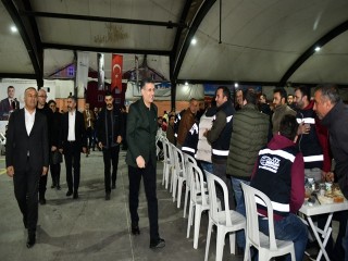 Başkan Bozkurt, Çalışma Arkadaşlarıyla iftar sofrasında buluştu