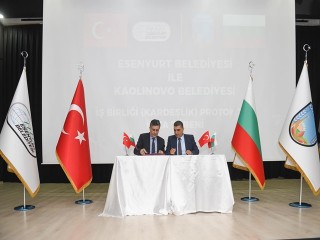 Esenyurt ile Kaolinovo arasında Kardeşlik Protokolü imzalandı