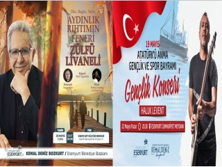 Zülfü Livaneli ve Haluk Levent Esenyurtlularla buluşacak