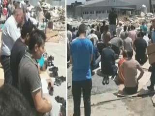 Allah’tan korkmaz! Esenyurt’ta 12 yıllık mescidi yıktırdı..