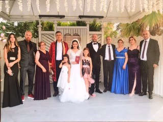 Zilek ailesinden dillere destan düğün töreni