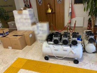 Silivri’de Kaçak tütün operasyonu