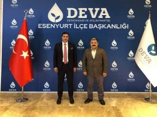 Esenyurt DEVA Partisi'nin yeni ilçe başkanı: Mehmet İnan oldu