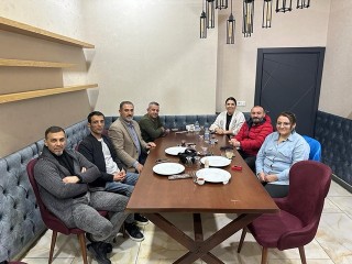 AK Parti İstanbul 3. Bölge Milletvekili A. Adayı Murat Özden, Gazetecilerle iftar yemeğinde bir araya geldi