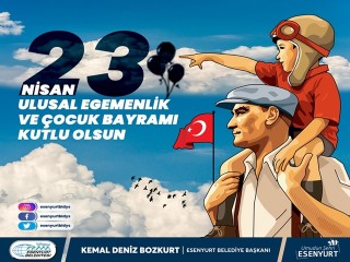 Başkan Bozkurt'tan 23 Nisan Kutlama mesajı