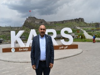 Muharrem Yıldız, Kars’a giderek Erdoğan için destek istedi