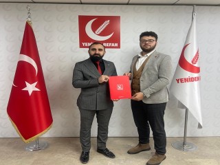 Uğur Aydın Esenyurt Yeniden Refah Partisi’nden meclis üyesi adayı oldu