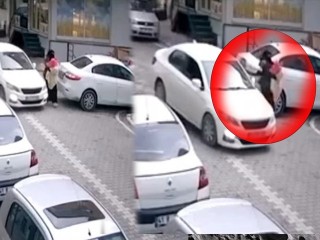 Esenyurt'ta sokakta yürüyen kadını eliyle taciz etti: O anlar kamerada