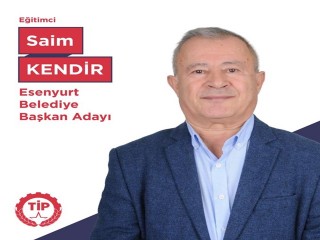 TİP, Esenyurt adayını açıkladı