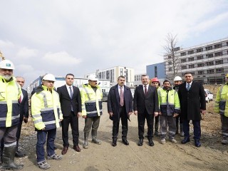 Esenyurt'ta yapılan Türkiye’nin en büyük lise kampüsünün inşaatı yüzde 91 oranında tamamlandı