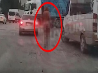 Çıplak kadın Esenyurt'u birbirine kattı